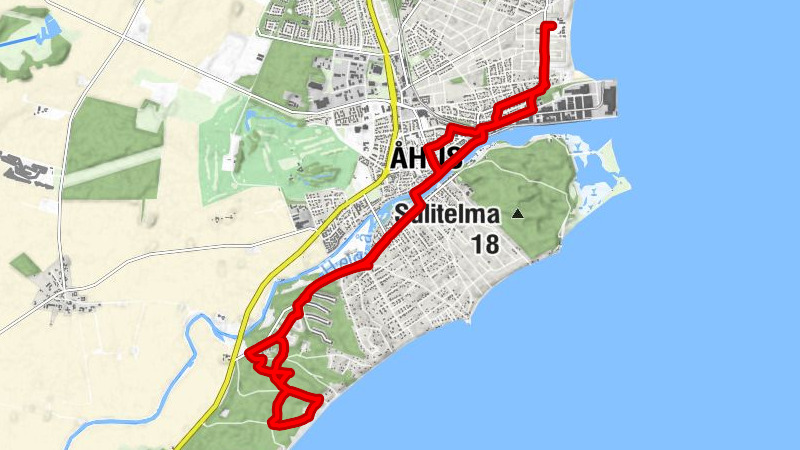 Åhus - Centrum - Södra Äspet