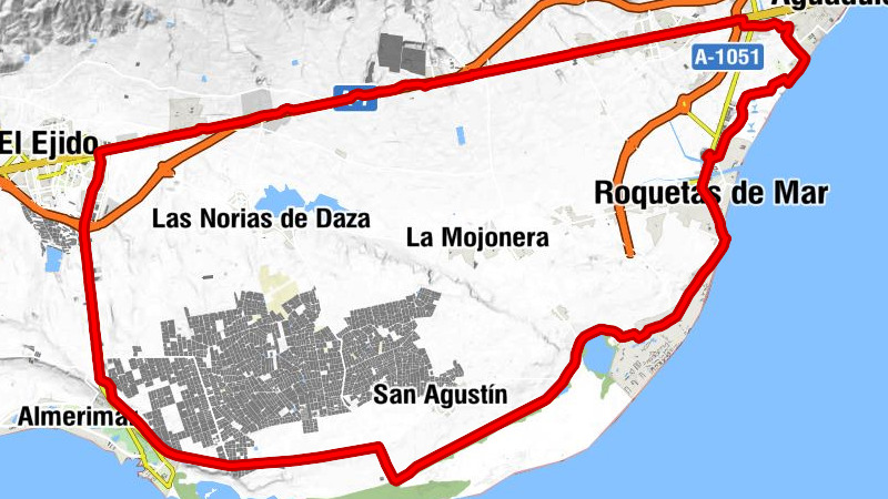 Roquetas de Mar - Aguadulce - Entinas - Ermita de la Santa Cruz