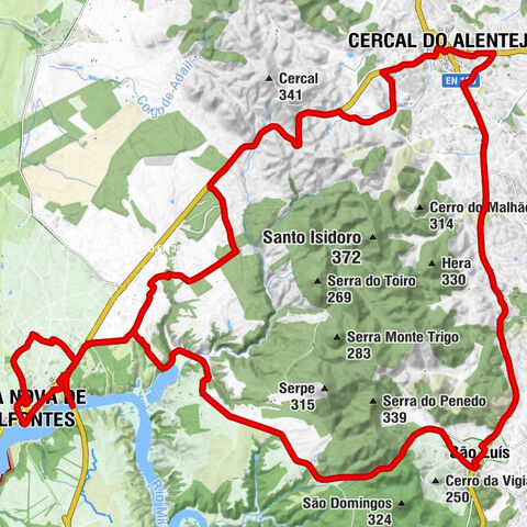 Igreja de Nossa Senhora da Graça - Cercal do Alentejo - Igreja de São Luís - Vila Nova de Milfontes