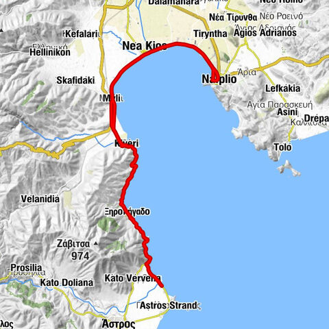 Γλυφάδα - Μπαταρόλας - Φλοίσβος - Άγιος Γεώργιος