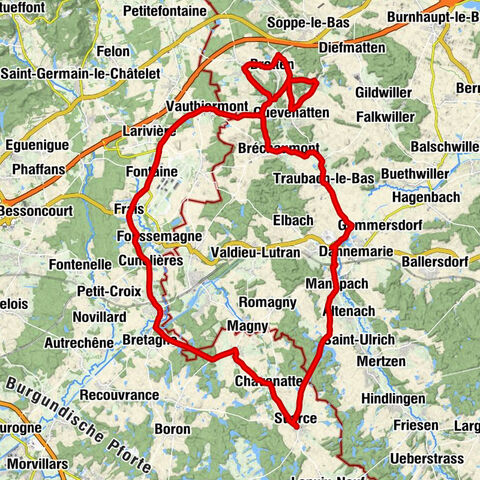 Suarce - Chapelle Saint-Fridolin - Église de l'Exaltation-de-la-Sainte-Croix - Église Sainte-Odile