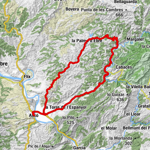 Ascó - Vinebre - Sant Miquel