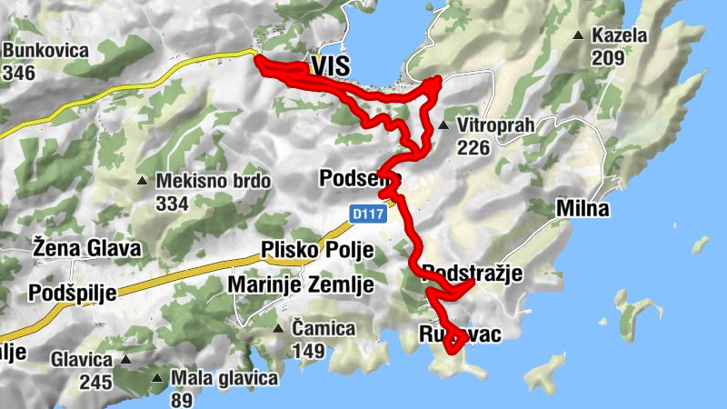 Rukavac - Griže - Konoba Ferol - Vis