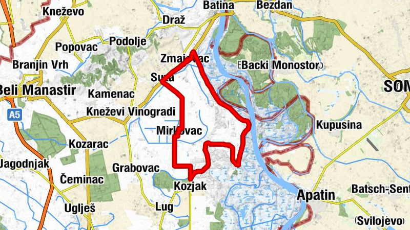 Zmajevac - crkva Našašća Svetog Križa - Kovac Csarda - Crkva svetog Antuna