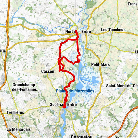 Nort-sur-Erdre - La Gâtine - La Poupinière - Église Saint-Étienne
