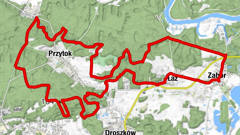 Zabór - Jany - Łaz - Kościół św. Józefa