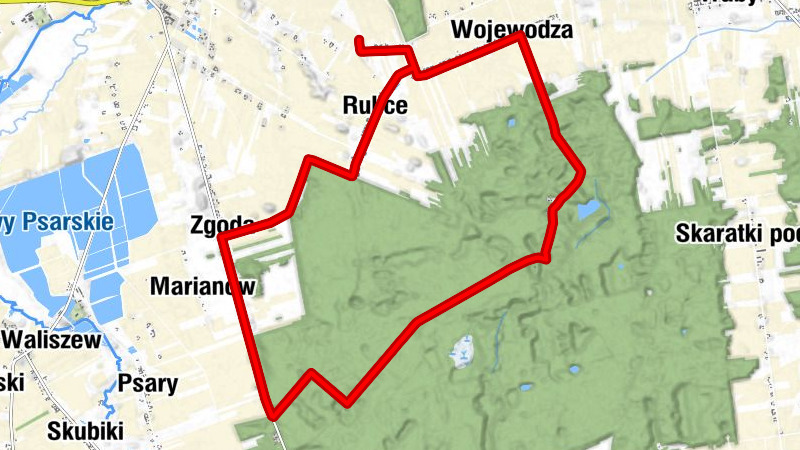 Gaj Mały - Gaj - Gaj Duży - Wojewodza