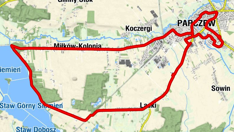 Bar Tęcza Ryb - Szlachta - Parczew - Brudno
