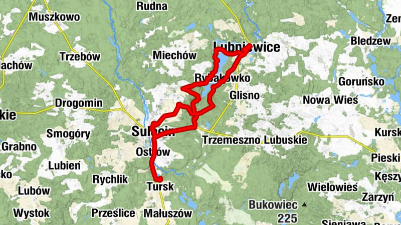 powiat sulęciński - Bryza - Kościół Matki Bożej Różańcowej - Głaźnik