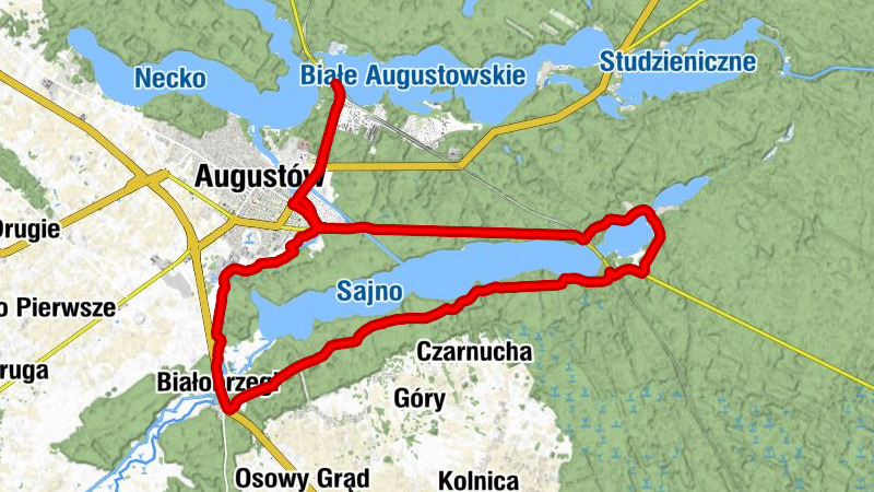 Osiedle Polanica - Augustów - Sajenek - Stary Młyn