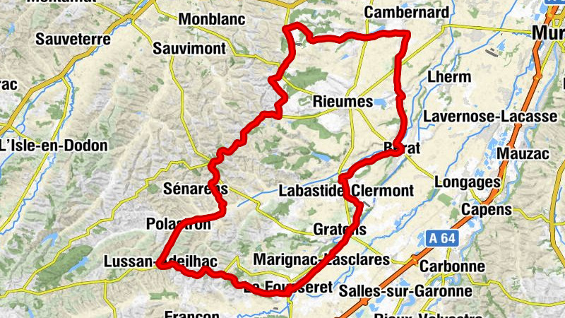 Auberge de la halle - Église Saint-Pierre-ès-Liens - Église Saint-Exupère - Chapelle de La Parayré