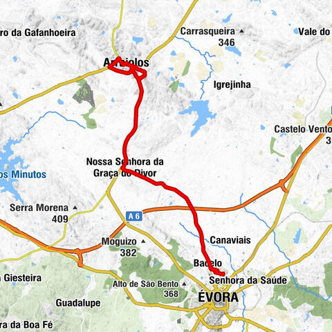 Évora - Bacelo - Arraiolos