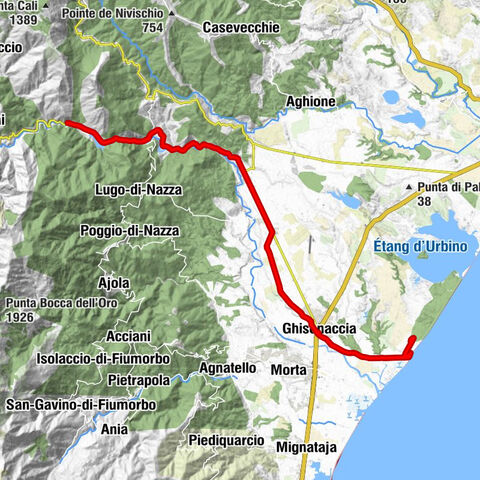 Ghisonaccia - Église Saint-Michel - Chapelle Saint-Antoine - Auberge de l'Inzecca