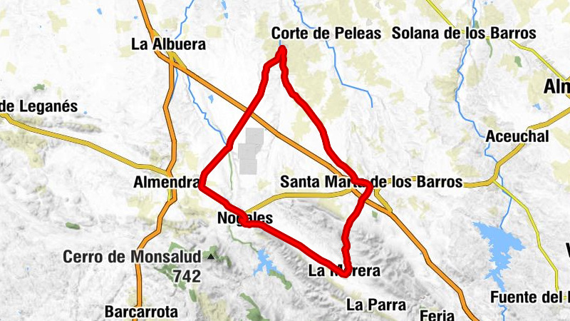 Nogales - La Morera - Santa Marta de los Barros - Hostal Restaurante Palacio de Rita