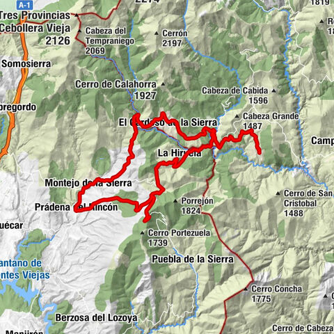 Colmenar de la Sierra - El Cardoso de la Sierra - Puerto de La Hiruela - Restaurante de Colmenar