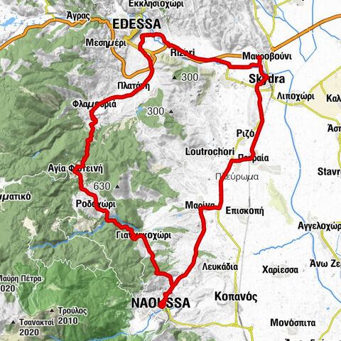 Σπονδή - Ιερός Ναός Αγίων Κωνσταντίνου και Ελένης - Ιερός Ναός Αγίου Στεφάνου - Νάουσα