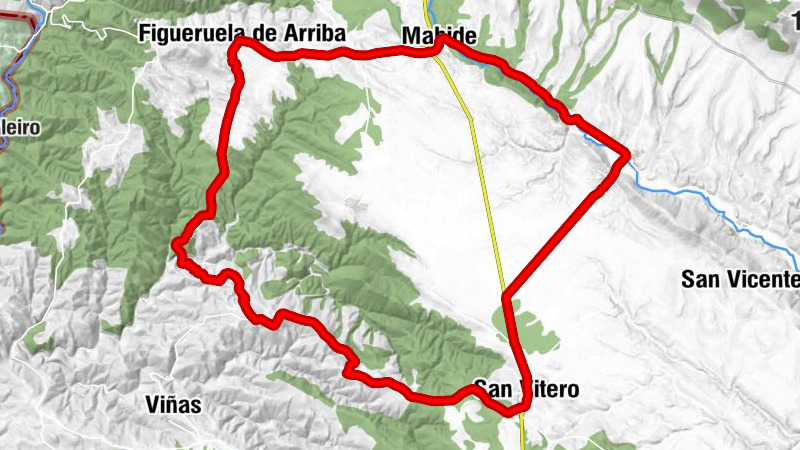 Vega de Nuez - Figueruela de Abajo - Figueruela de Arriba - Mahide