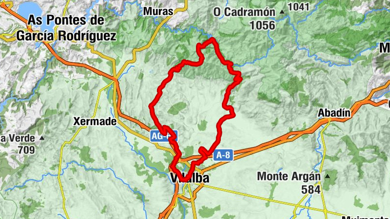 Vilalba - Capela da Madanela - Igrexa - Alto da Neveira