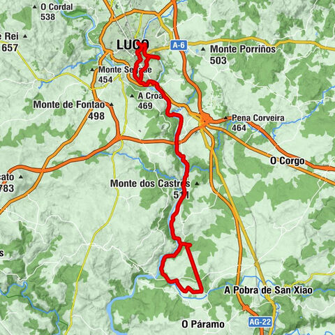 Lugo - As Pedreiras - Barreiro