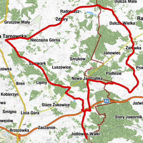 Wałki - Kościół Przeniesienia Relikwi św. Kazimierza w Radgoszczy - Kościół pw. Matki Bożej z Guadalupe w Nowej Jastrząbce - Kościół Najświętszego Serca Pana Jezusa w Nowej Jastrząbce