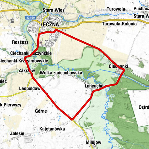 Łęczna - Ciechanki Łęczyńskie - Kościół pw. św. Izydora i Niepokalanego Serca NMP w Ciechankach Łęczyńskich - Ciechanki Krzesimowskie