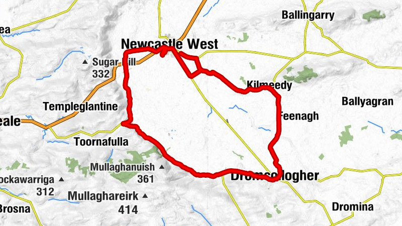 Newcastle West Bible Fellowship - Saint John the Baptist Church - Saint Bartholomew's Church - Newcastle West