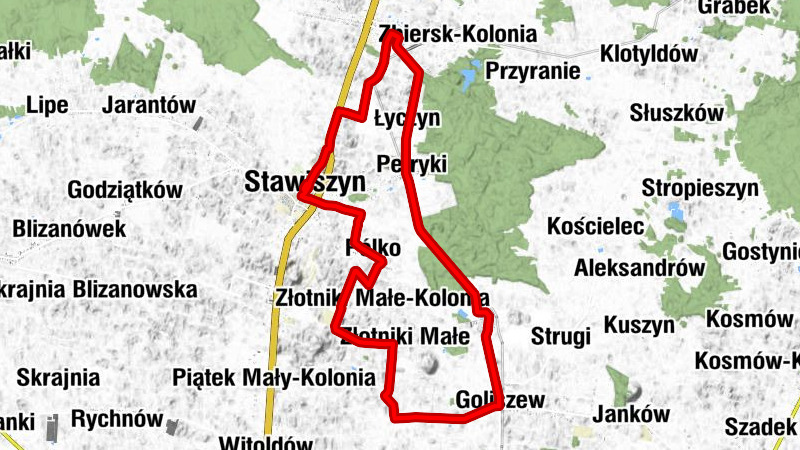 Stawiszyn - Bar - Nowy Kiączyn - Kościół pw. Niepokalanego Poczęcia Najświętszej Maryi Panny