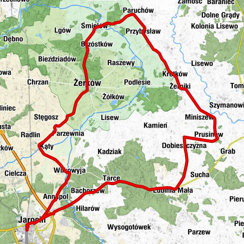 Jarocin - Stare Miasto - Żerków - Kościół pw. św. Wojciecha