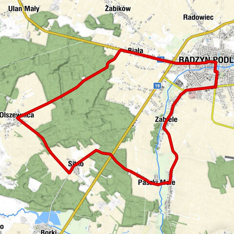 Radzyń Podlaski - Osiedle Bulwary - Radzyń-Biała - Biała