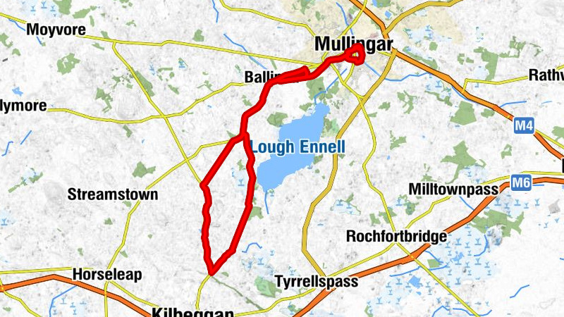 Mullingar - Ballinea - Castletown Geoghegan