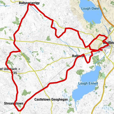 Mullingar - Ballinea - Streamstown - Ballynarcargy Parish Chruch