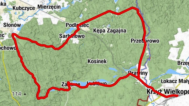 Krzyż - Krzyż Wielkopolski - Kościół pw. Świętego Józefa Robotnika - Kaplica pw. Matki Bożej Częstochowskiej