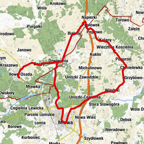 Iłowo - Ruiny kościoła ewangelickiego - Kościół pw. Świętego Jakuba Apostoła - Kościół pw. Świętego Stanisława Biskupa i Męczennika