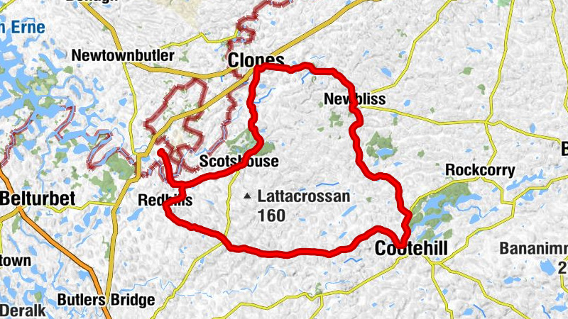 Clonfad - Redhills - Cootehill - Clones
