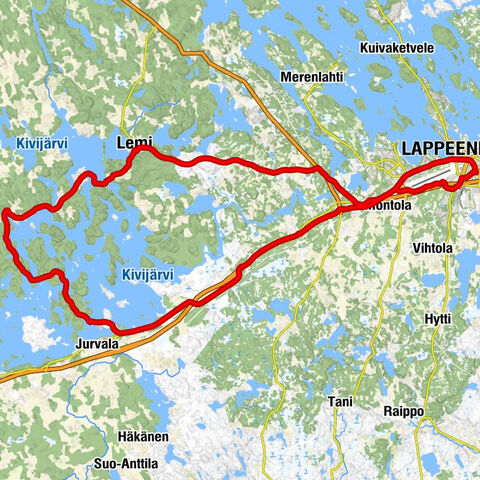 Lappeenranta - Lemi - Risulahti