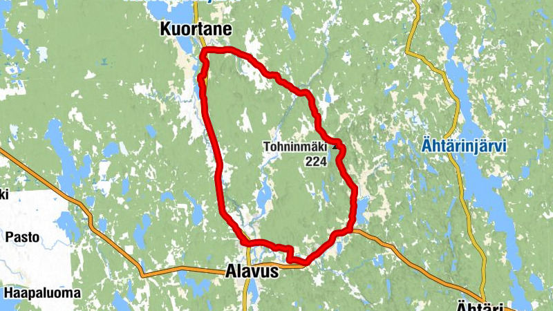 Alavus - Hemminki - Tuuri - Töysä