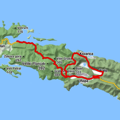 Polače - Tatinica - Kozarica - Blato