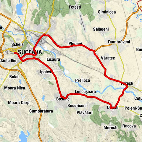 Suceava Vest - Suceava - Bosanci - Bisericuța Sf Petru și Pavel