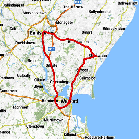 Blackwater - Saint Brigid's Church - Saint Johns Church - Ardcolm Church of Ireland