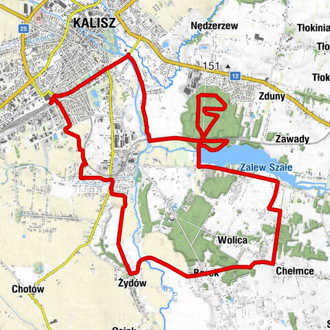 Kalisz - Huby - Żydów