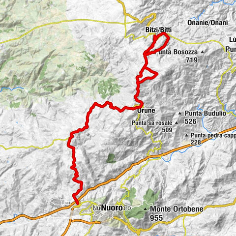 Prato Sardo - Nùgoro/Nuoro - Su Pradu - Bitzi/Bitti