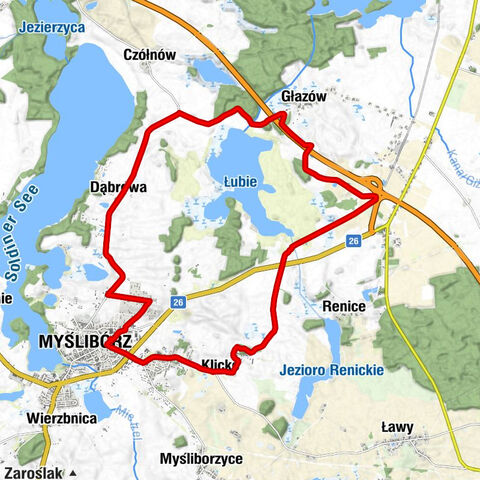 Myślibórz - Zakęcie - Klicko - Kaplica Szpitalna