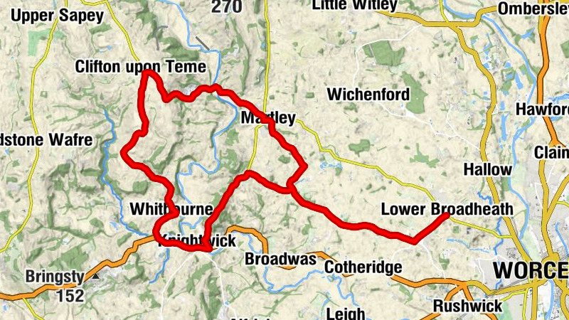 Lower Broadheath - St Peter - St Kenelm - Saint Mary