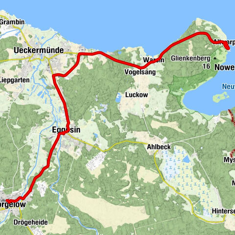 Torgelow - Evangelische Dorfkirche - Pfarrkirche Mariä Himmelfahrt - Ev. Kirche