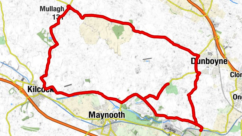 Leixlip - Ash Hill - Mullagh - Leixlip Confey