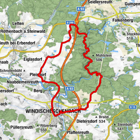 Falkenberg - Gasthof "Zum Hirschen" - Gasthof Denz - Windischeschenbach