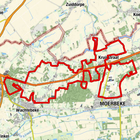 Overslag - Polderhuis - Kruisstraat - Moerbeke