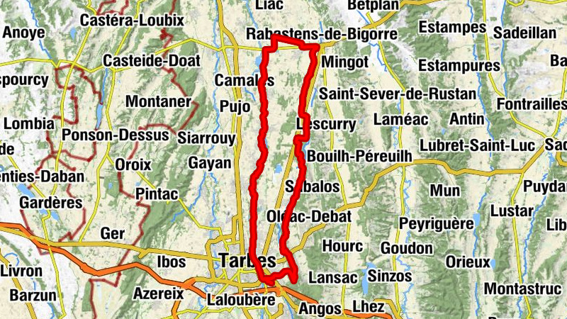 Tarbes - Église Saint-Jean-Baptiste - Église Saint-Pierre - Cité Mouysset