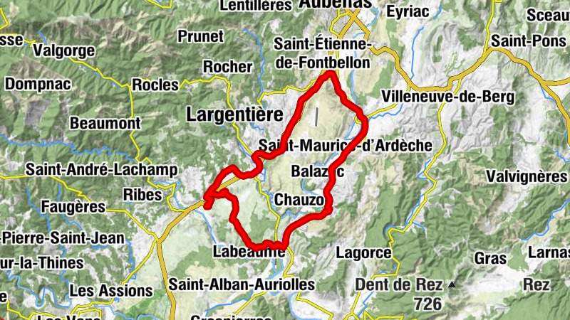 Les Granges - Chapelle de l'Immaculée - Église Saint-Amand - Laurac-en-Vivarais