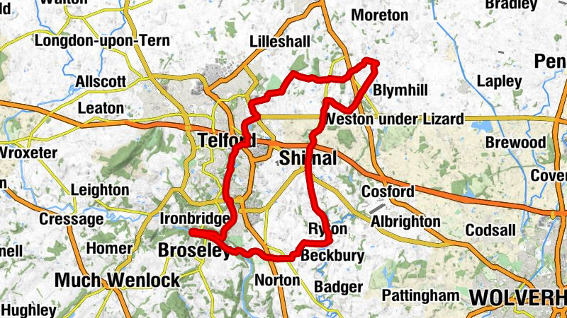 Great Chatwell - Oakengates - Telford - Dawley